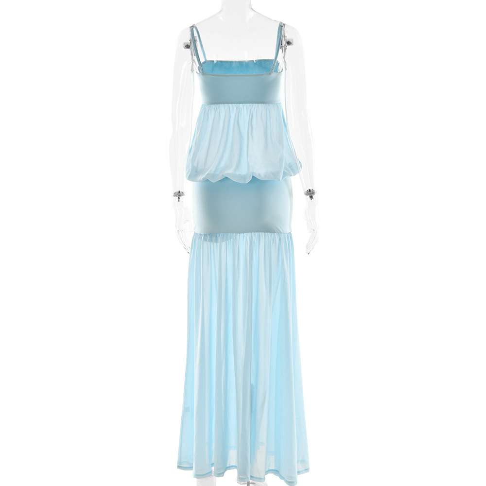 Spaghetti Strap Maxi Dress image 5