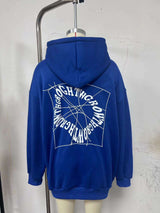 Text Printed Casual Long Sleeve Hoodie image 6