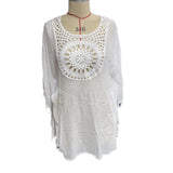 Crochet Front Beach Cover-Up Dress image 4