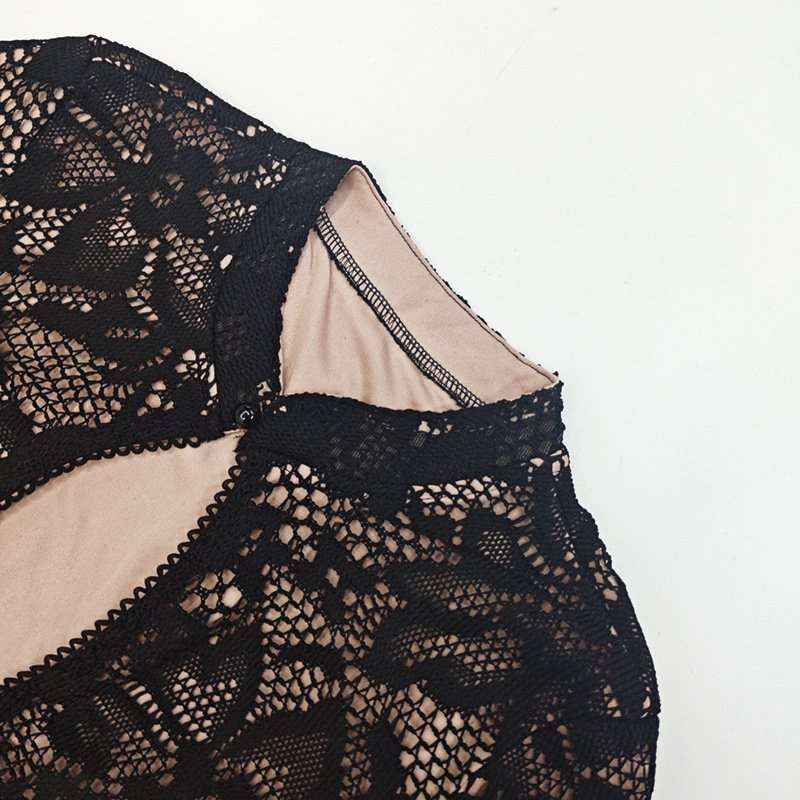 Luxury Long Sleeve Lacy Dress image 5