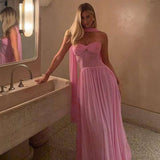 Pleated Evening Gown image 6