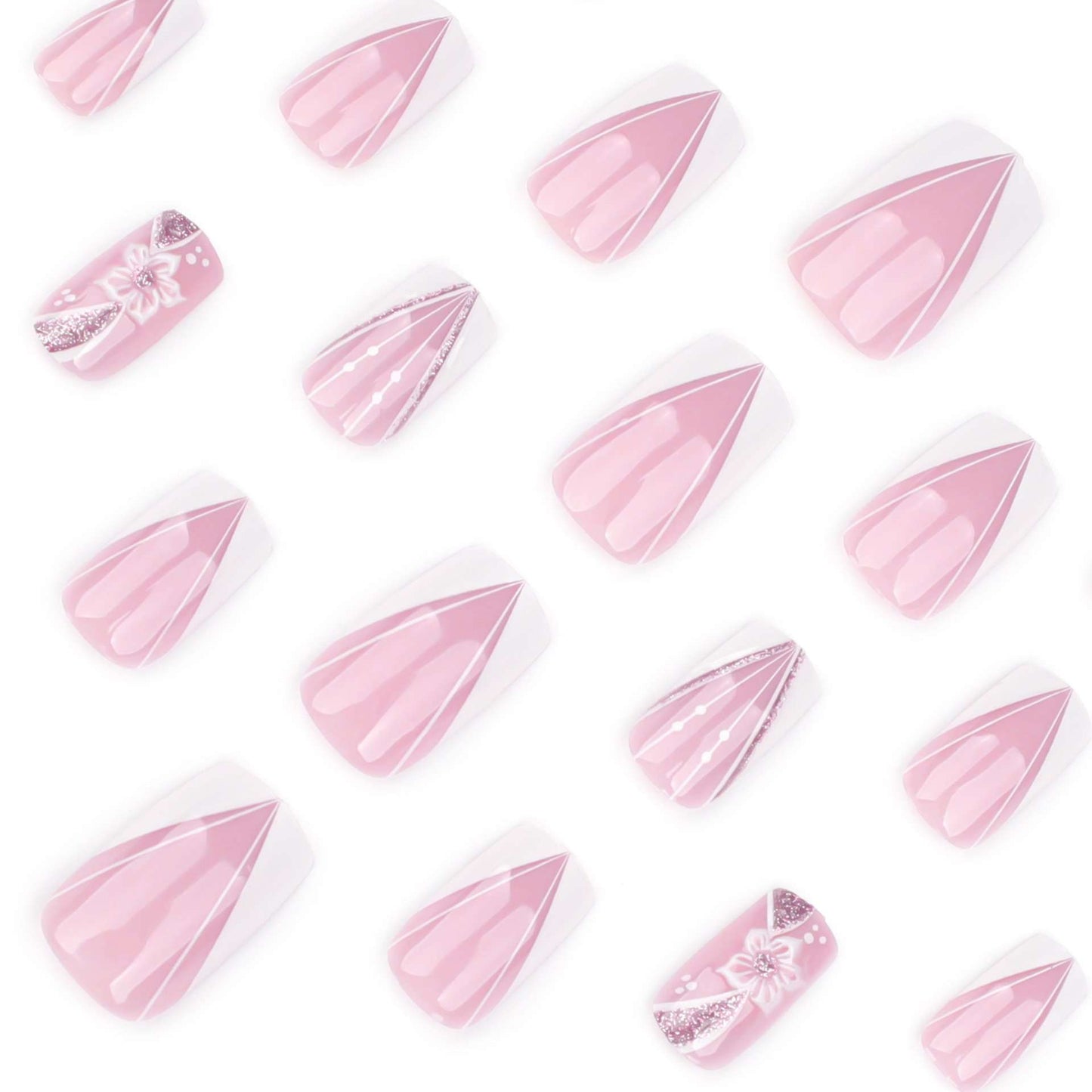 Geometric Nail Art Design image 2