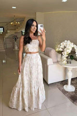 Floral Embroidered Two-Piece Set image 0