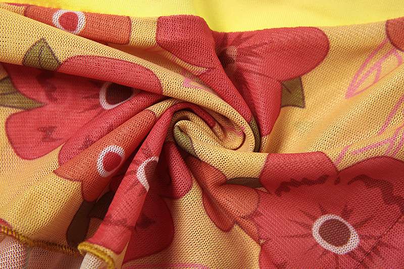 Floral Peplum Top image 7