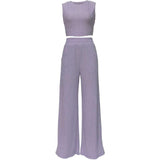 3-Piece Wide-Leg Pant Set image 7