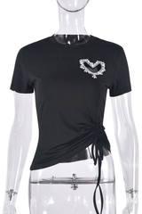 HeartGlimmer Cutout Tee image 3