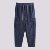 Drawstring Loose Wide Leg Streetwear Trousers image 7