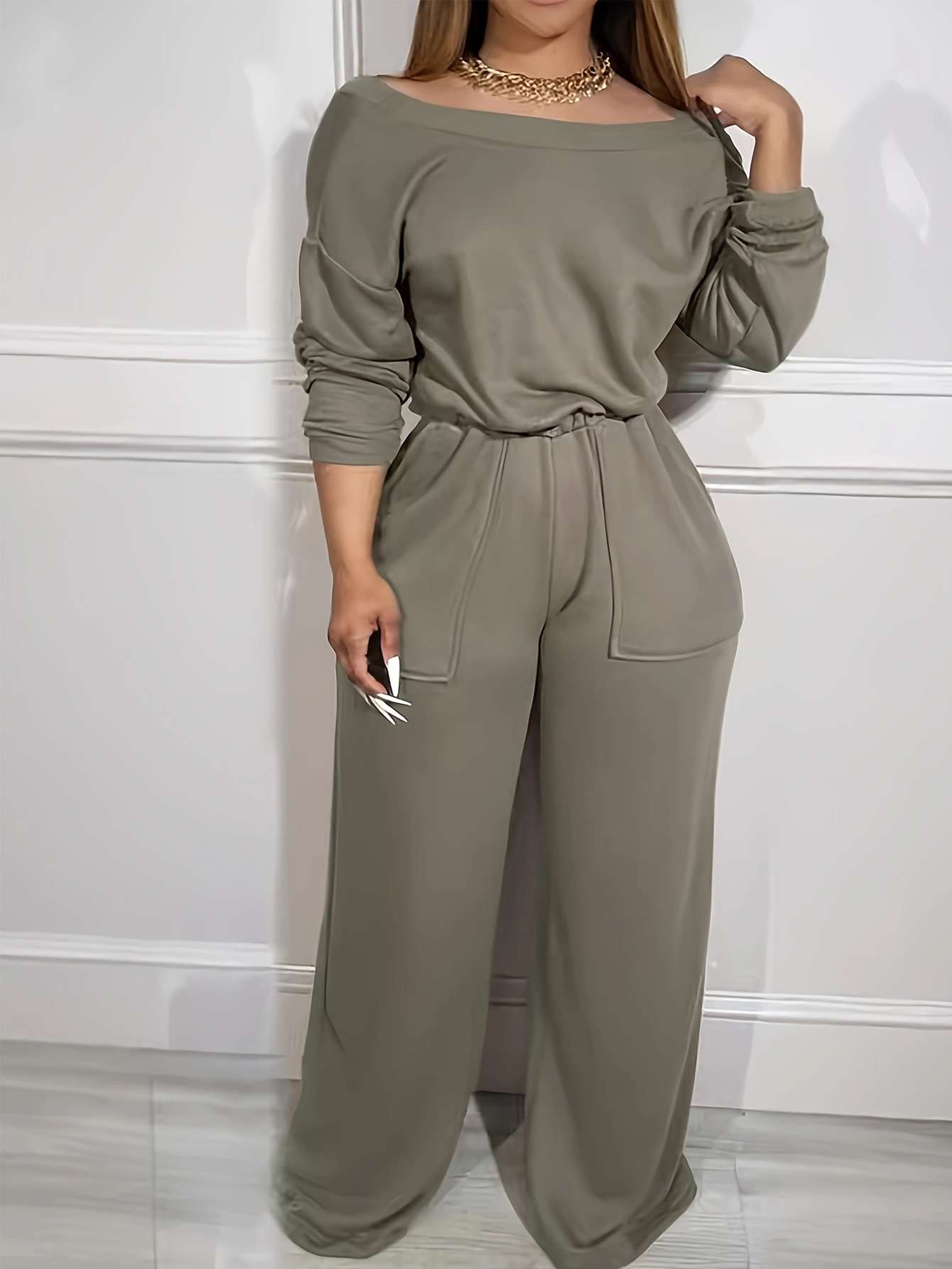Off the shoulder Jumpsuit image 1