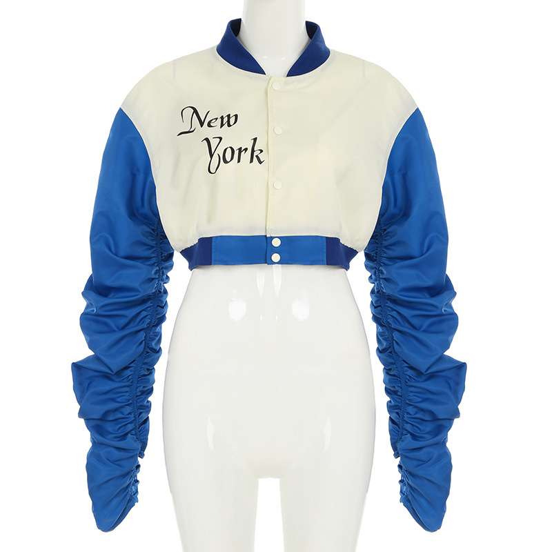 Cropped Bomber Jacket image 3