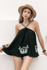 Floral Embroidery Cami Top image 2