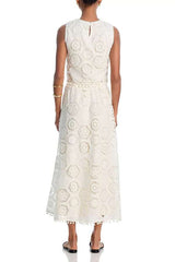 Crochet Sleeveless Two-Piece Set image 2