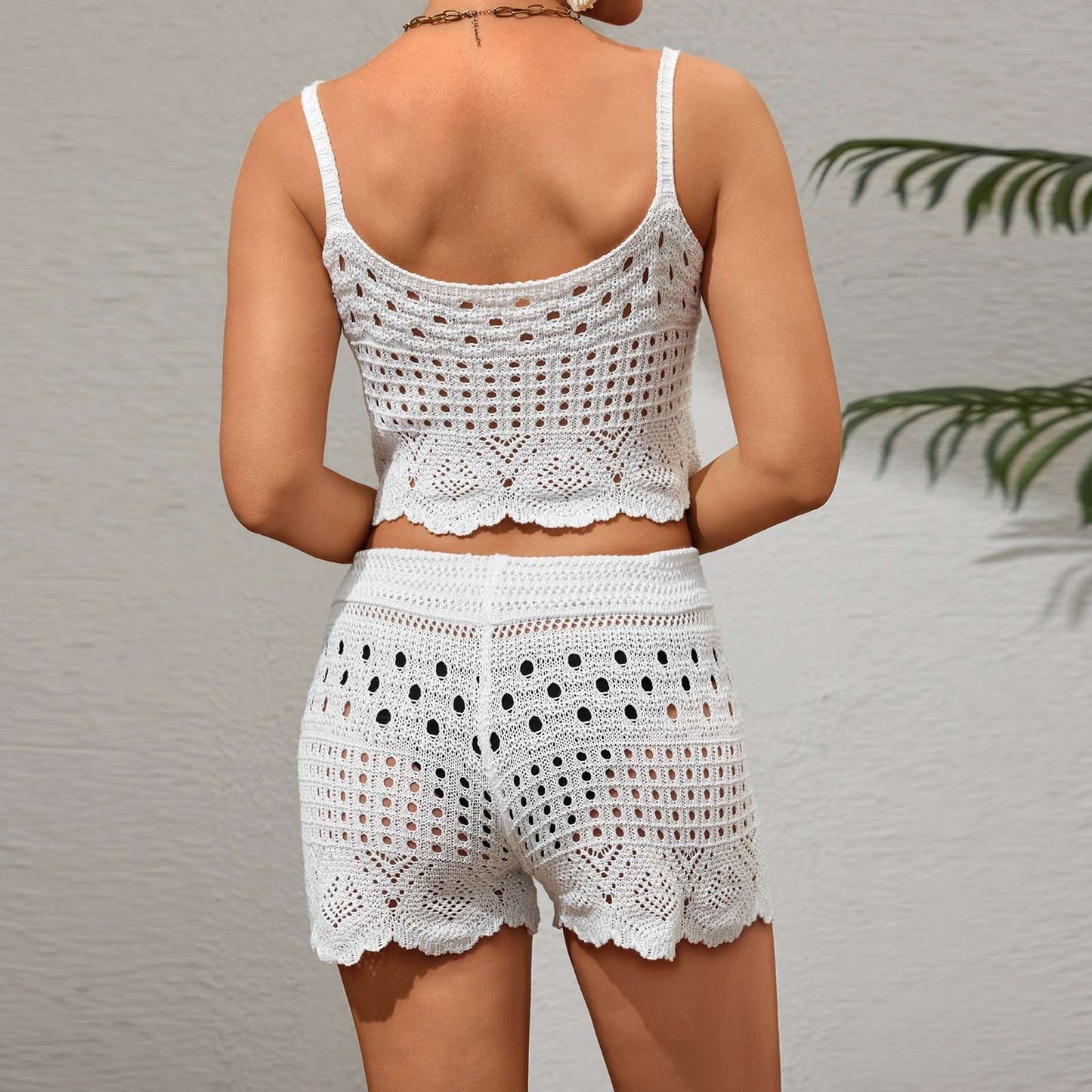 Two-Piece Crop Top & Shorts image 3