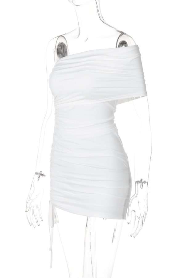 Allure Ruched Mini Dress image 4