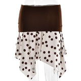 Asymmetrical Polka Dot Skirt image 2