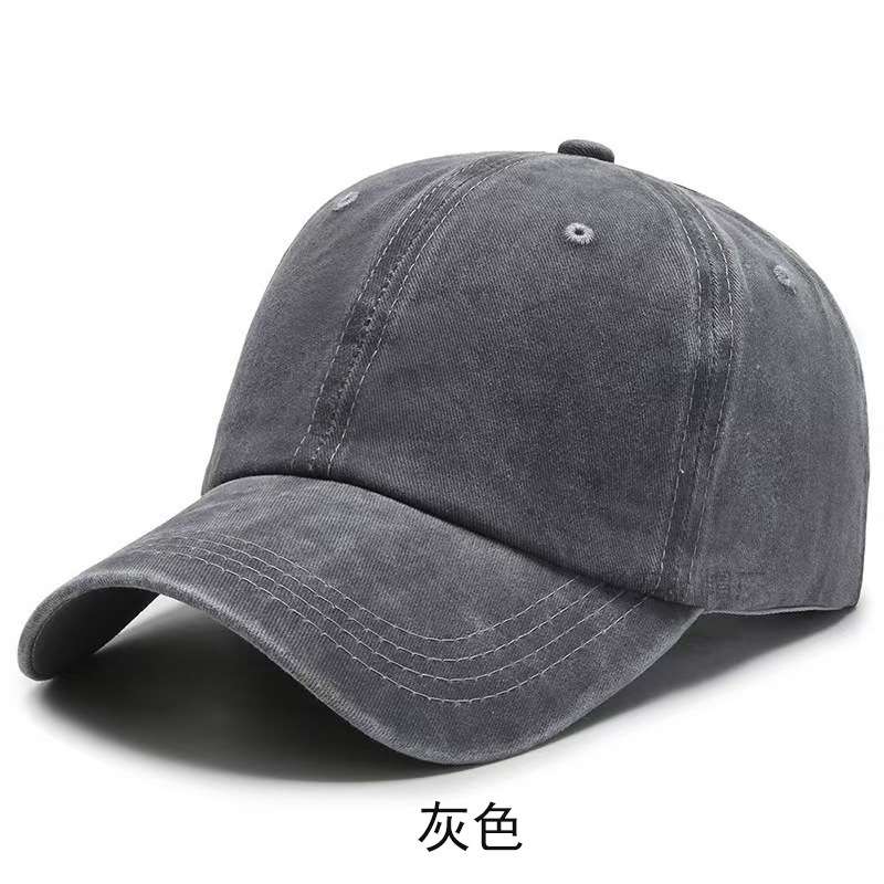 Washed Denim Baseball Cap image 0