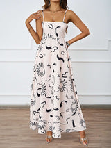 Floral Print Sleeveless Maxi Dress image 3