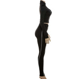 Casual Long Sleeve Legging Pants Tracksuit image 3