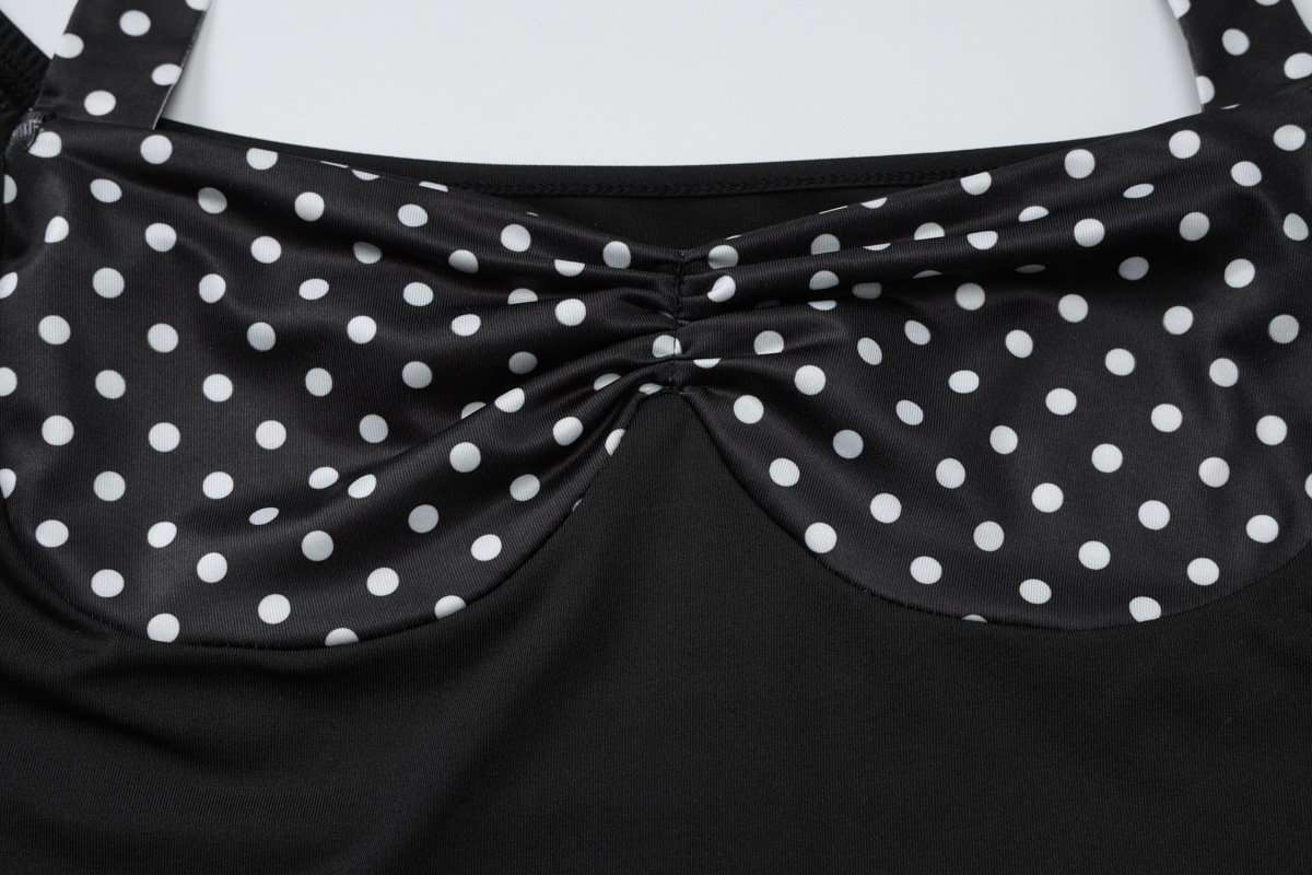 Chic Polka Dot Halter Top image 6