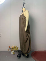 Chic Pleated Sleeveless Jumpsuit image 6