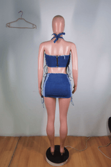 Denim Daredevil Two-Piece Set image 4