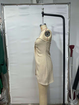 Textured Strapless Top and Shorts Set image 6