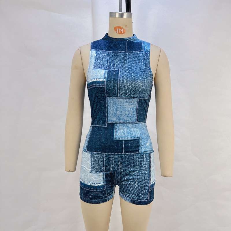 Stylish Patchwork Jumpsuit image 2