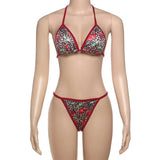 Leopard Print Bikini Set image 3