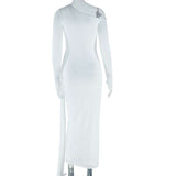 Off shoulder Mesh Dress image 3