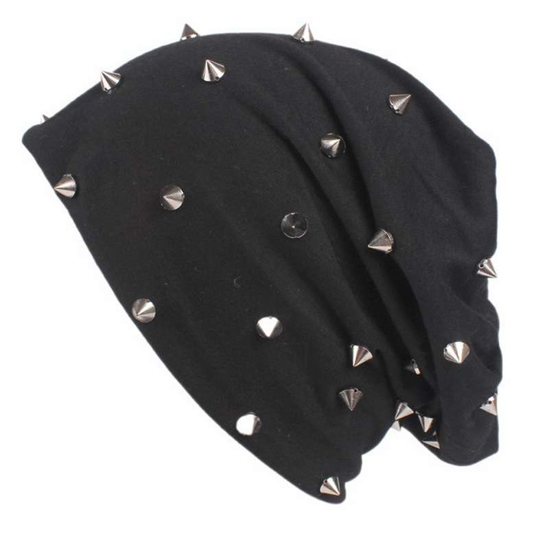 Unisex Rivet Beanie Hat image 6