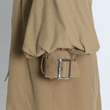 Trench Coat with Puff Sleeves image 6