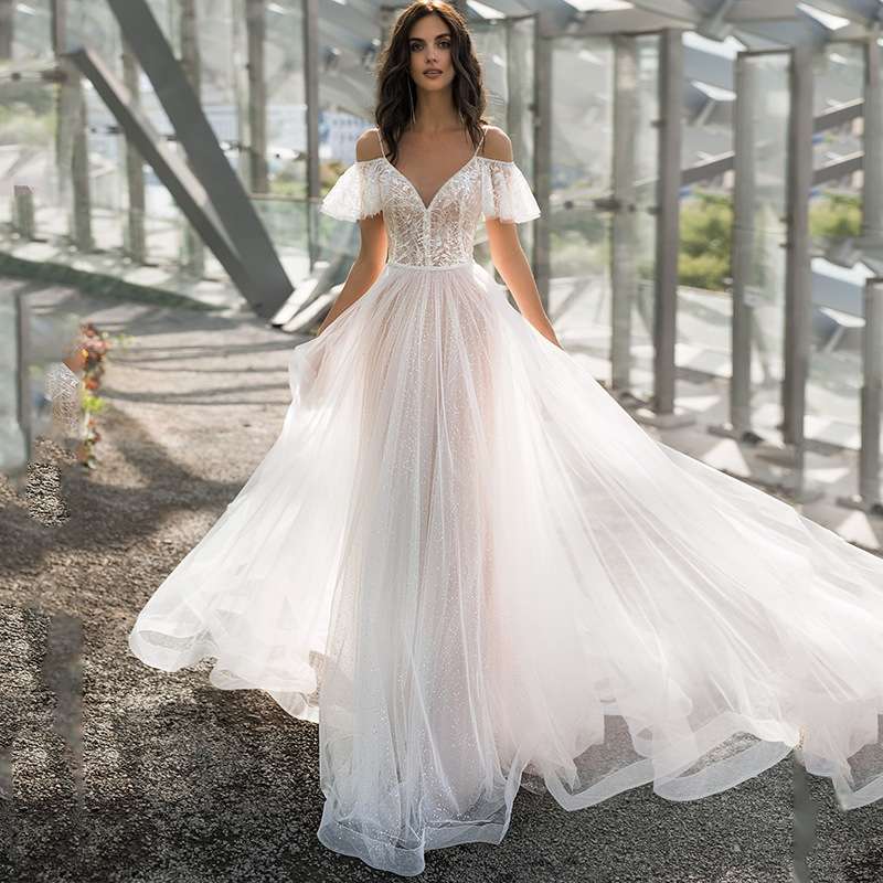 Off-Shoulder Evening Gown Prom Dress image 1