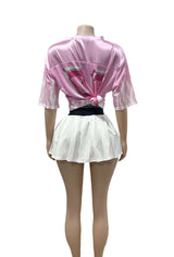 Graphic T-Shirt with Flame Design image 6