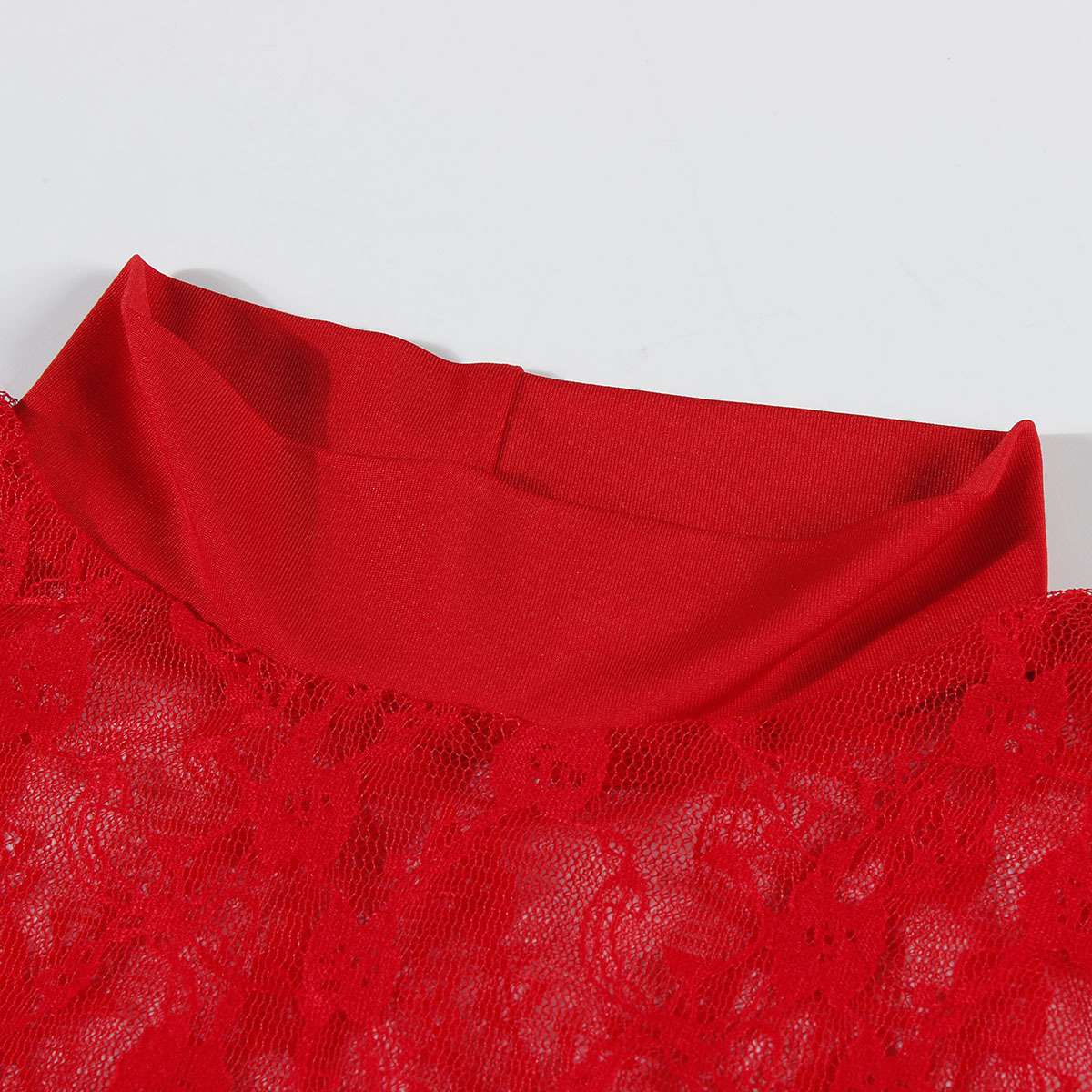 Lace Bodycon Dress with Knot Detail image 3