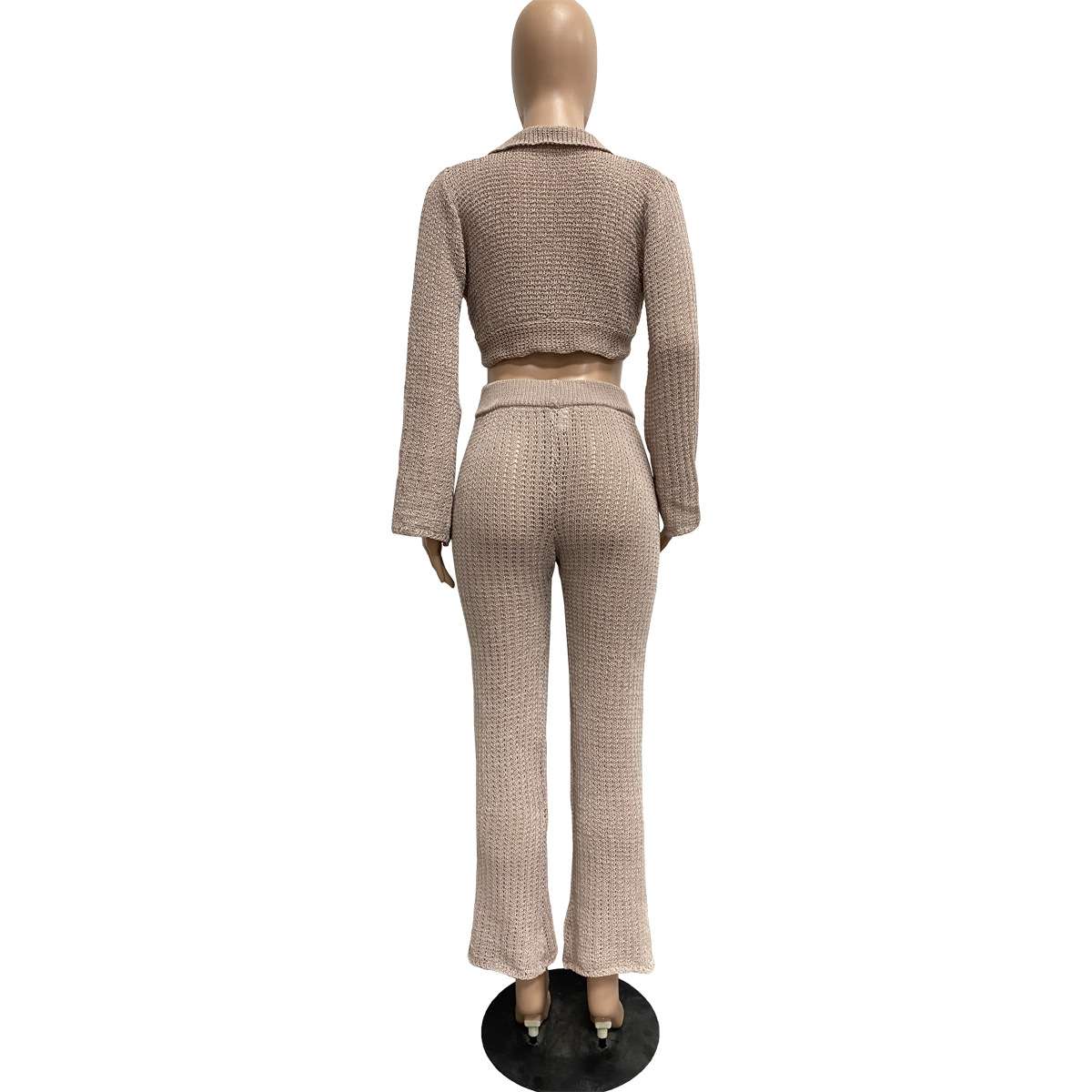 Cozy Chic Knit Top and Pants Set image 7