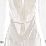 Elegant Dress with Draped Front image 4