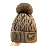 Winter Warm Knitted Beanie Ski Hat image 0