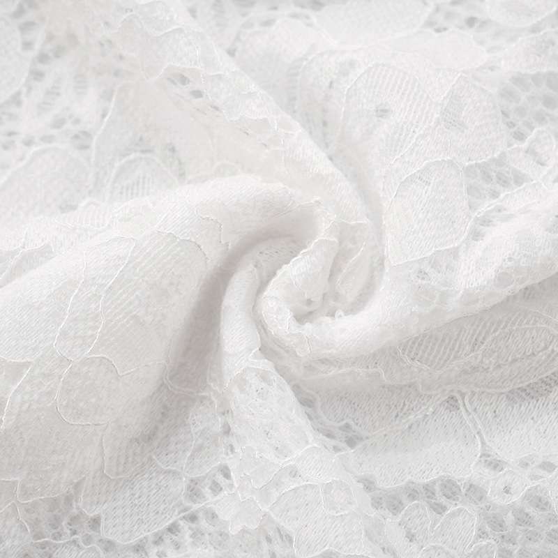 Lace Top with Bow and Cutout Detail image 7