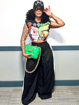 Edgy Streetwear oversized Pants image 1