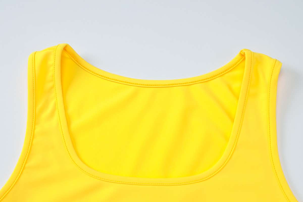 Bright Yellow Crop Top image 5