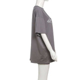 Oversized Graphic T-Shirt and Shorts Set image 4
