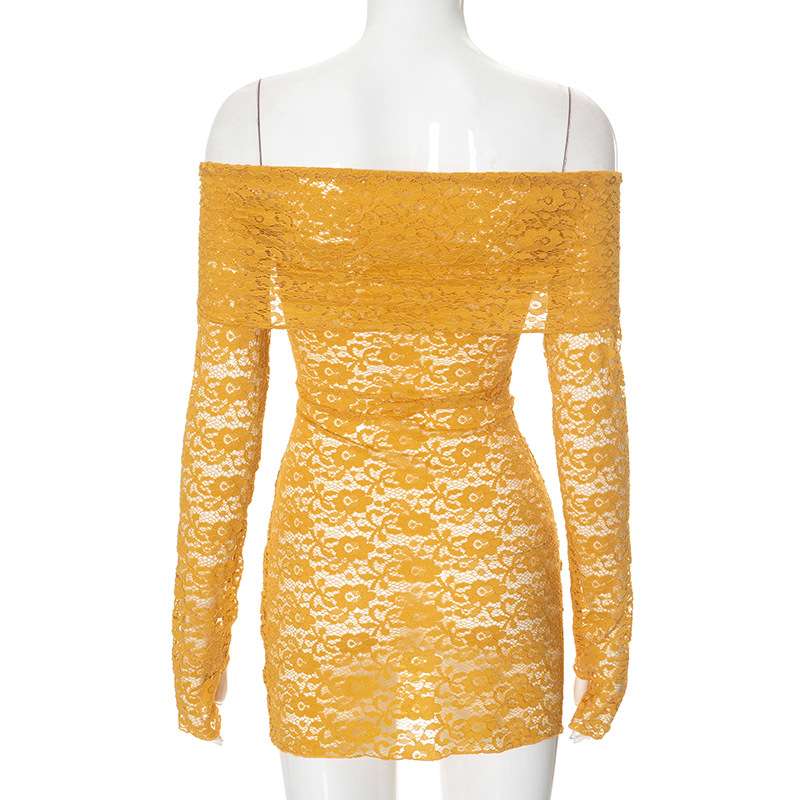 Luxe Lattice Off-Shoulder Dress image 6