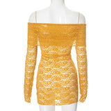 Luxe Lattice Off-Shoulder Dress image 6