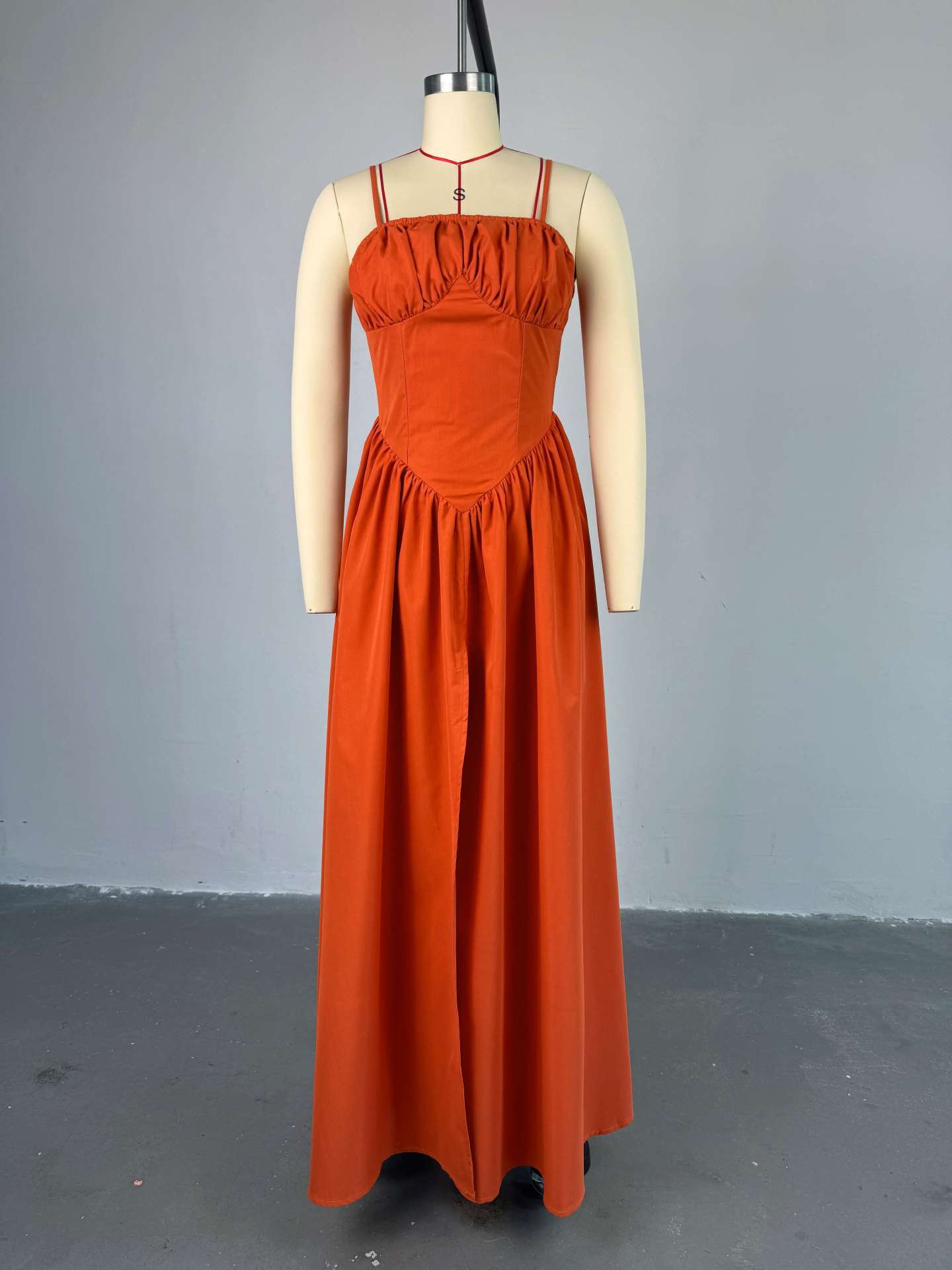 Spaghetti Strap Maxi Dress image 3