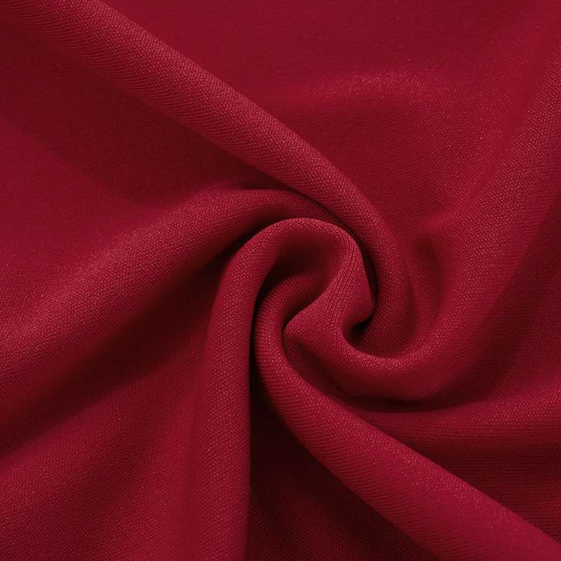 Strapless Bodycon Dress with Ruffled Hem image 6