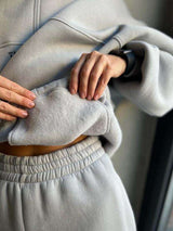 Relax Wear Loose Style Hoodie & Jogger Set image 7