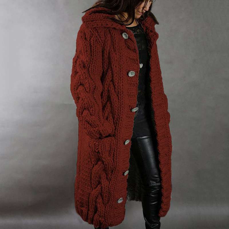 Womens Cardigan Sweater  Long Jacket Outwear image 3