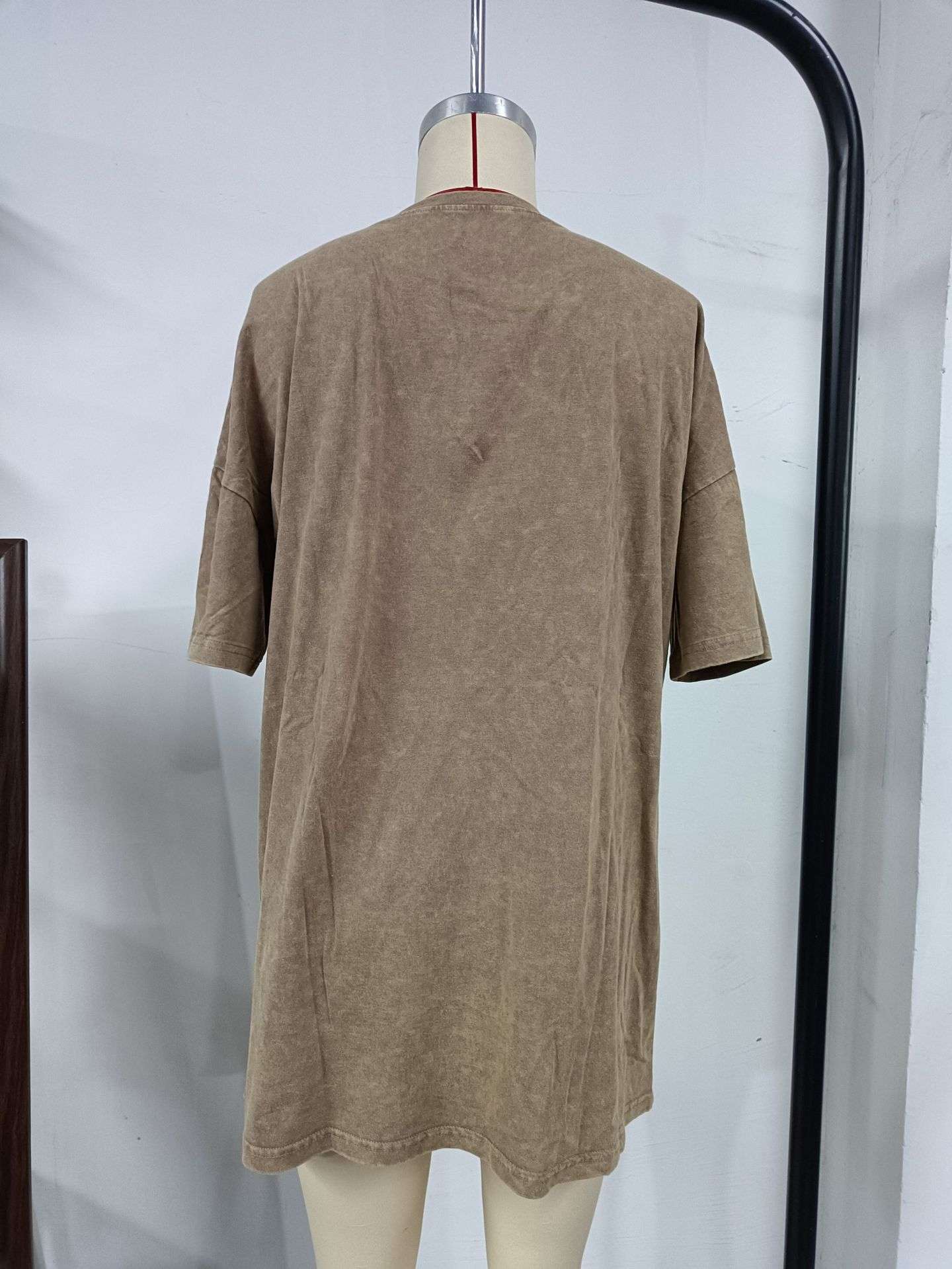 Vintage Graphic T-Shirt with Side Slit image 1