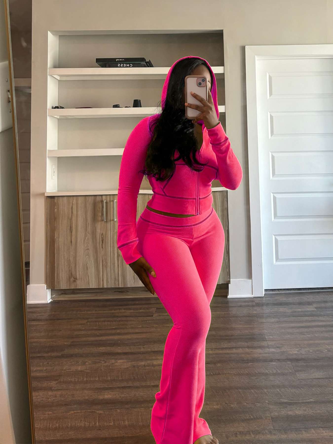 LuxeFit Hooded Lounge Set image 4