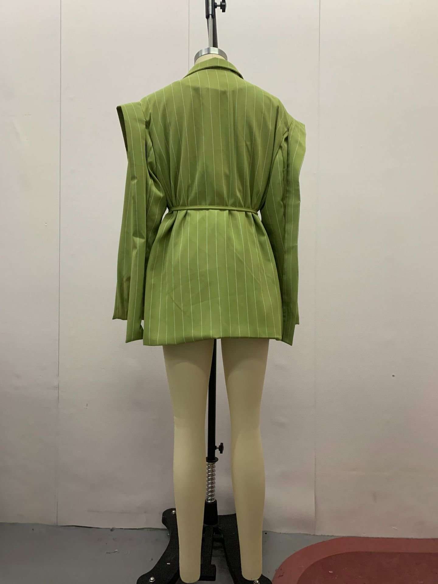 Striped Casual Blazer Jacket image 6