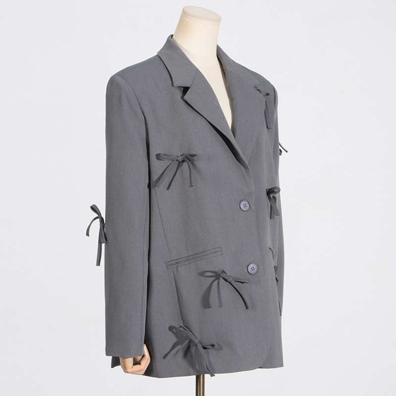 Notch Collar Blazer image 3